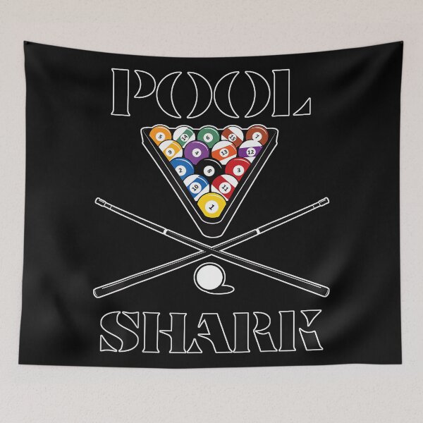 Artikelvorschau, Lustiges Poolhai-Shirt – Billard & Pool entworfen und verkauft von RichardXRichard.