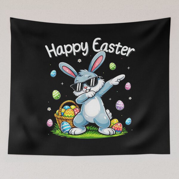 Item preview, Funny Dabbing Bunny Easter Happy Easter for Boys Girls Kids designed and sold by grayskull-art.