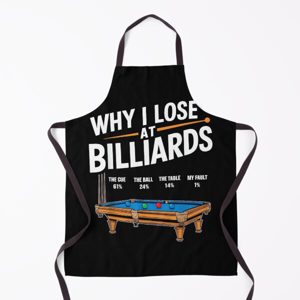 Item preview, Funny Why I Lose At Billiards Pool Player Billiard Snooker designed and sold by RichardXRichard.