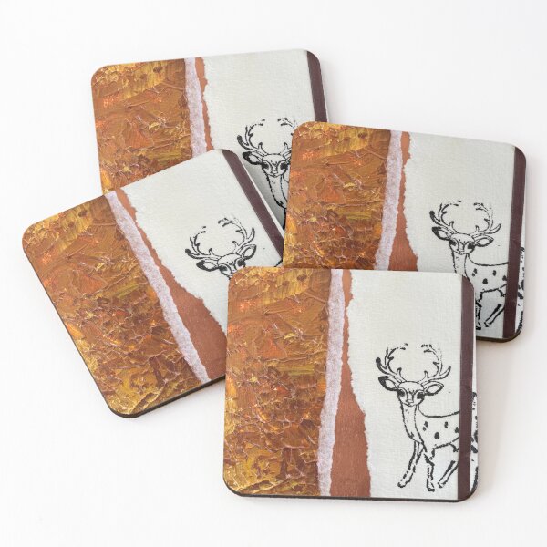 Item preview, Deer Diary designed and sold by Jade Punch Art.
