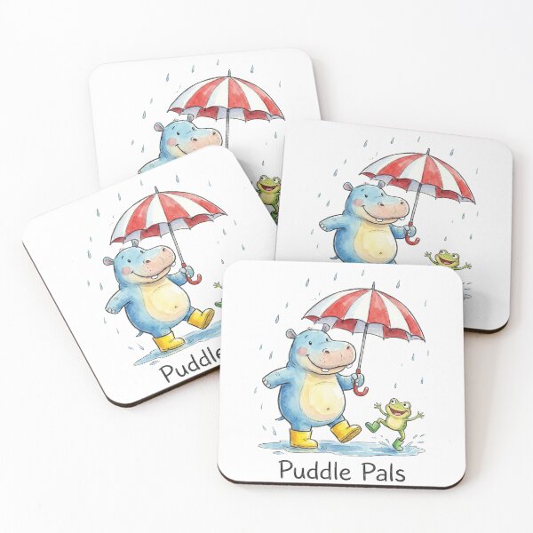 Item preview, Puddle Pals designed and sold by DucksAbducted.