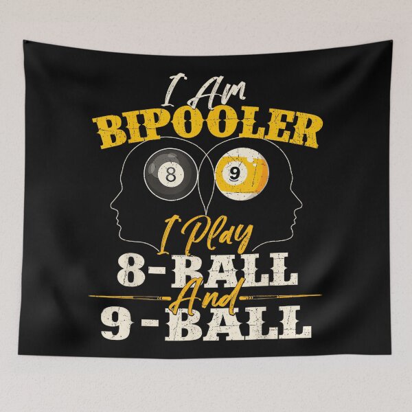 Item preview, I Am Bipooler - Snooker Game Billiards Lover Pool Player designed and sold by RichardXRichard.