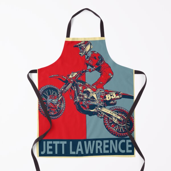 Item preview, Jett Lawrence Motocross Retro Poster Tee designed and sold by FroggyBaBoy.