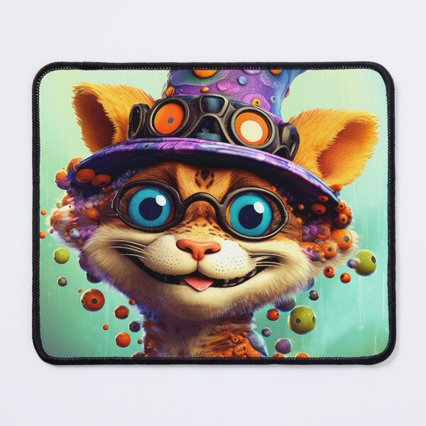 Item preview, Zippy the Psychedelic Cheetah designed and sold by Sillytoe.
