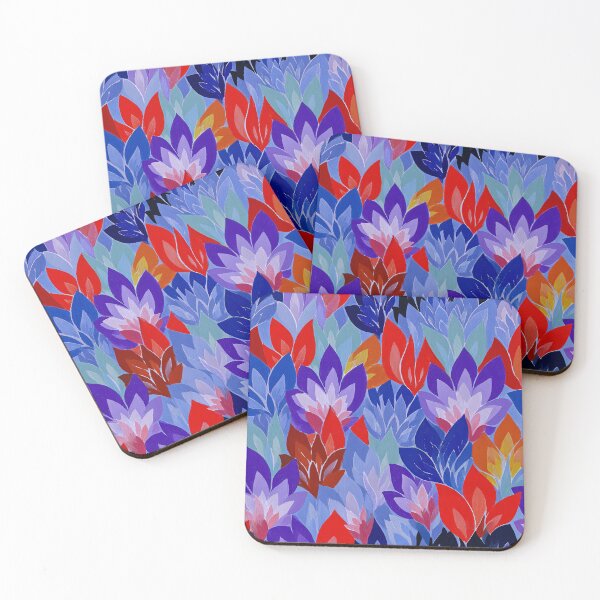 Item preview, Bold Scandinavian Floral Pattern | Retro Marimekko Style | Colorful Modern Flower Design designed and sold by CraftedHome.