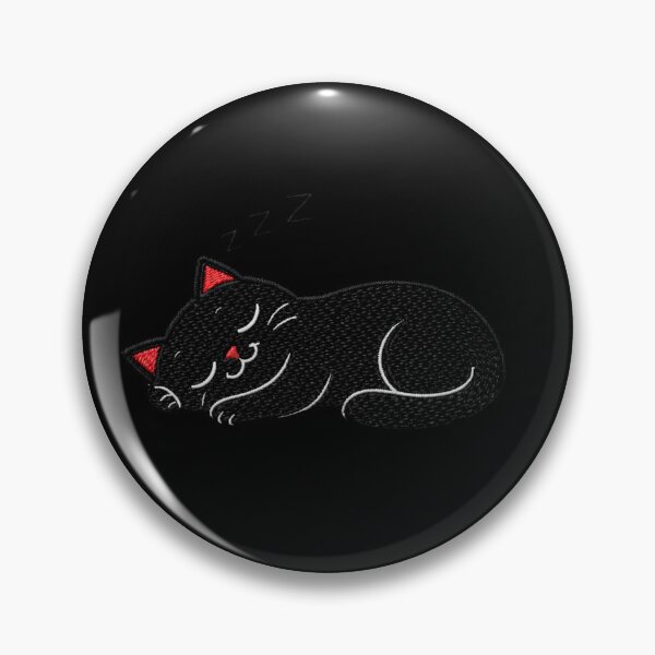 Item preview, Sleepy black Cat | Cute Nap Aesthetic Design designed and sold by ColorSplash123.