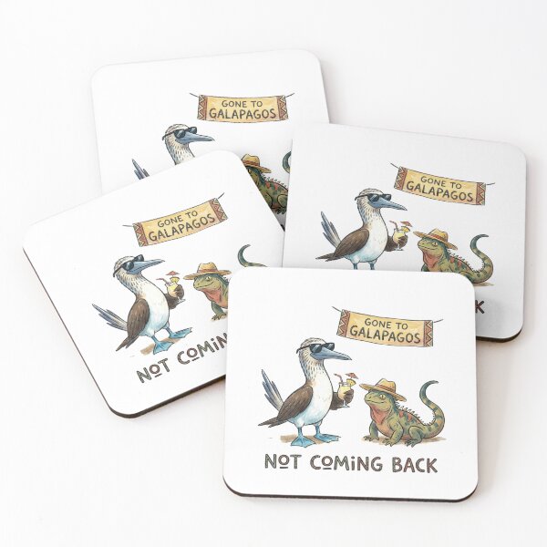 Item preview, Gone to Galapagos designed and sold by DucksAbducted.