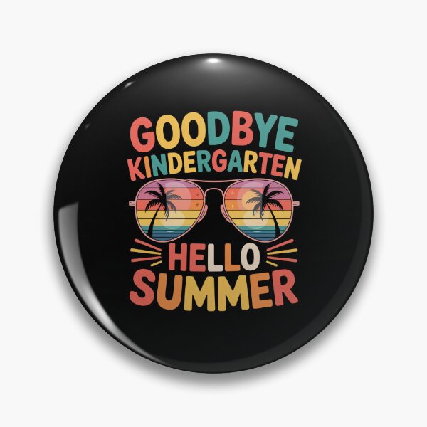 Item preview, Goodbye Kindergarten Hello Summer Kindergarten Student End Of School designed and sold by CORJIDOG-ART.