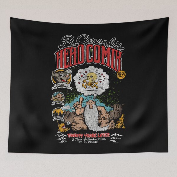 Item preview,  Mr Natural Fritz The Cat Distressed Robert Crumb designed and sold by Buddhajit Roy.