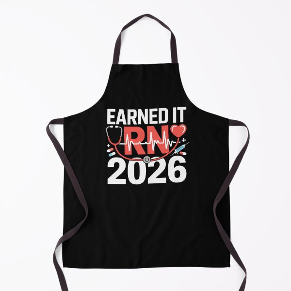 Item preview, Earned It RN 2026 Registered Nurse Graduation Nursing Student Future Nurse designed and sold by CORJIDOG-ART.