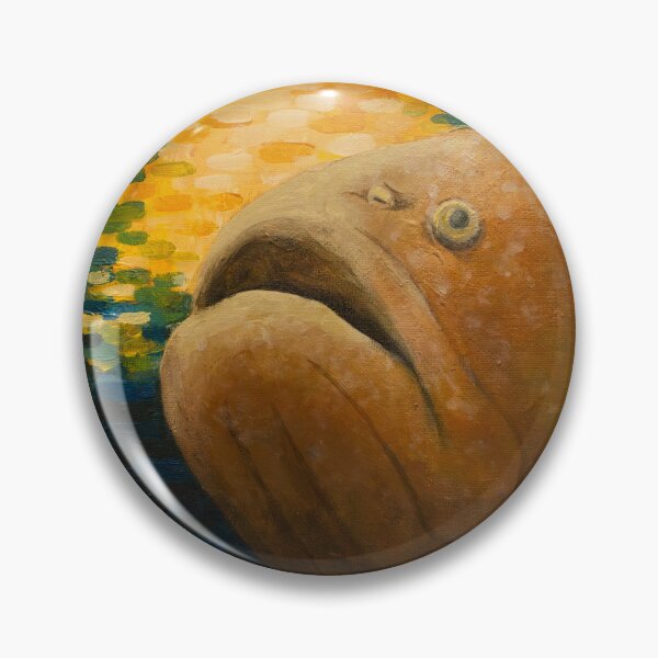 Item preview, Giant Grouper (Acrylic Painting) designed and sold by AnnaisHungry.