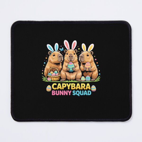 Item preview, Bunny Capybara Squad Easter Celebration Animal Lover designed and sold by CORJIDOG-ART.