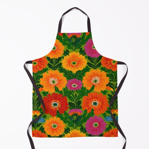 Item preview, Bold Scandinavian Floral Pattern | Retro Marimekko Style | Colorful Modern Flower Design designed and sold by CraftedHome.