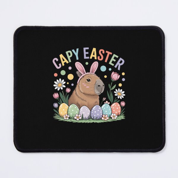 Item preview, Capy Easter Capybara Bunny Animal Spring Holiday designed and sold by CORJIDOG-ART.