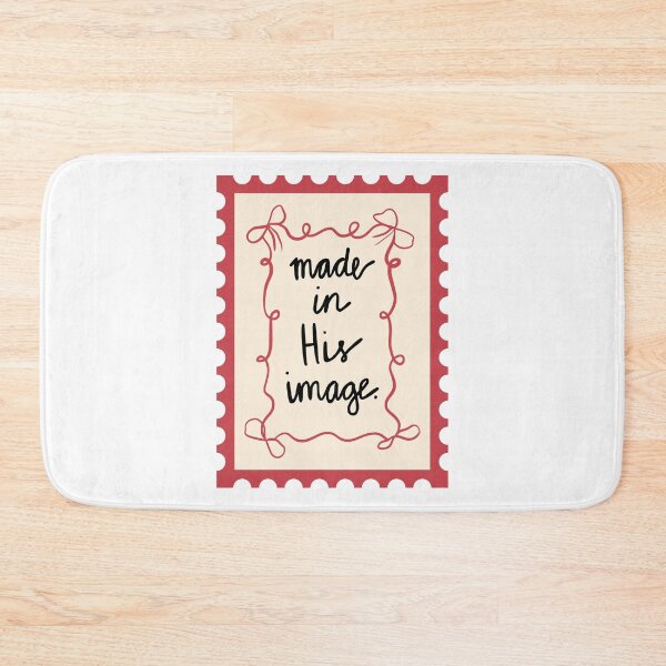 Item preview, made in His image post stamp designed and sold by Ash Tree Designs.