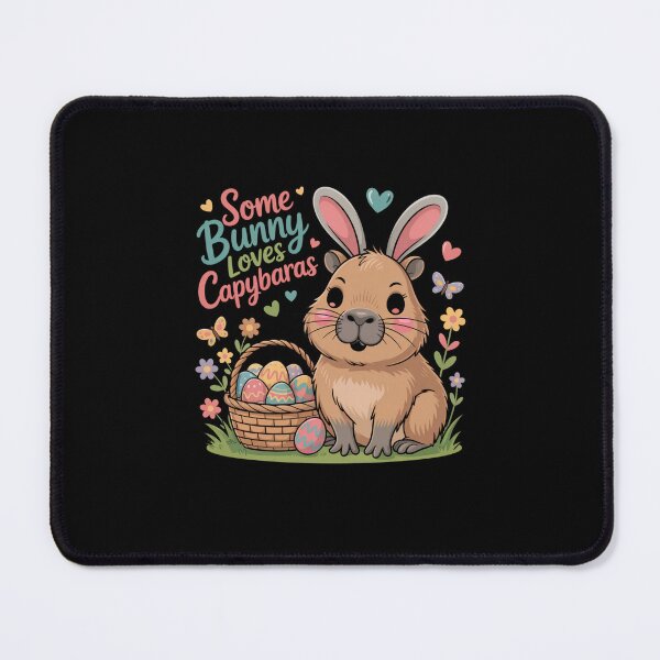 Item preview, Some Bunny Loves Capybaras Easter Capybara Lover Spring Holiday designed and sold by CORJIDOG-ART.