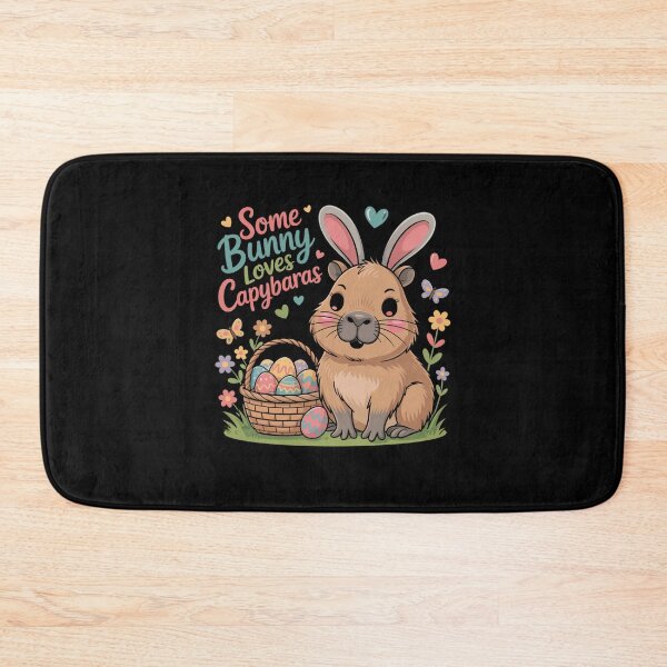Item preview, Some Bunny Loves Capybaras Easter Capybara Lover Spring Holiday designed and sold by CORJIDOG-ART.
