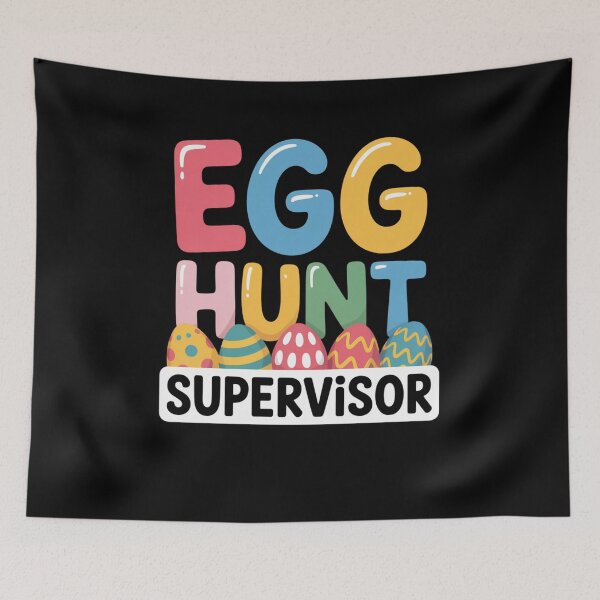 Item preview, Egg Hunt Supervisor Easter Family Celebration designed and sold by CORJIDOG-ART.