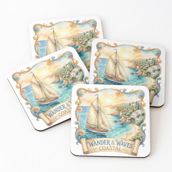Item preview, Wander & Waves designed and sold by DucksAbducted.