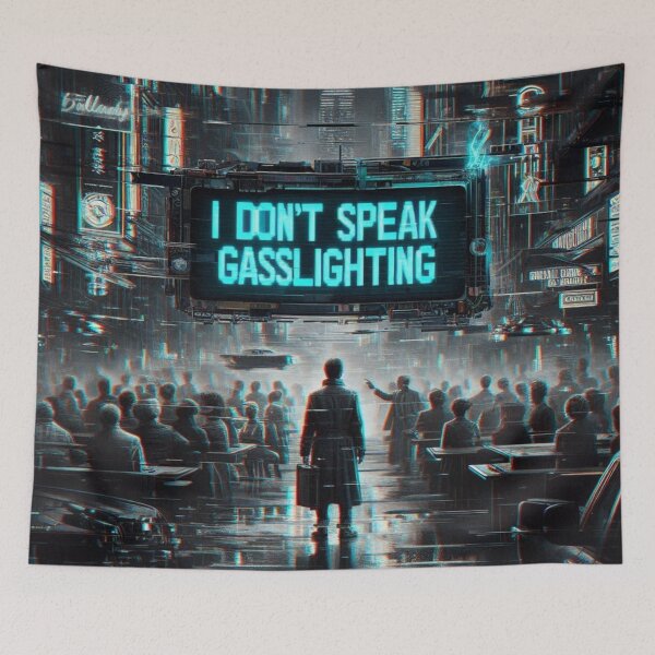 Item preview, I don't speak Gasslighting designed and sold by RellimsRealm.