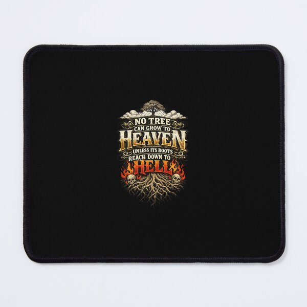 Item preview, NO TREE CAN GROW TO HEAVEN UNLESS ITS ROOTS REACH DOWN TO HELL - vintage designed and sold by shadow-bloom.