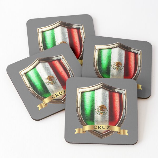 Item preview, Cruz Mexico National Heritage Shield designed and sold by Highlandkings.