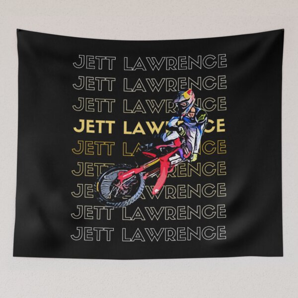 Item preview, Jett Lawrence Gold Motocross Action Tee designed and sold by FroggyBaBoy.