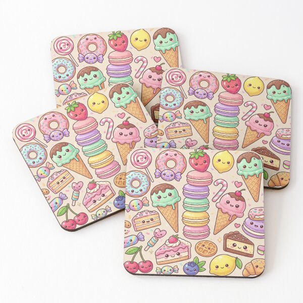 Item preview, Cute Dessert pattern  designed and sold by Eart98.