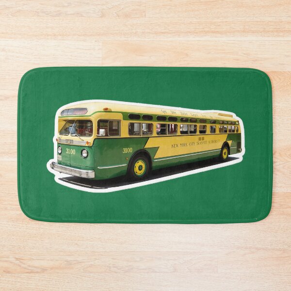 Item preview, Vintage New York City Transit Bus designed and sold by PIXEL POP DESIGNS - Beyond the Norm!.
