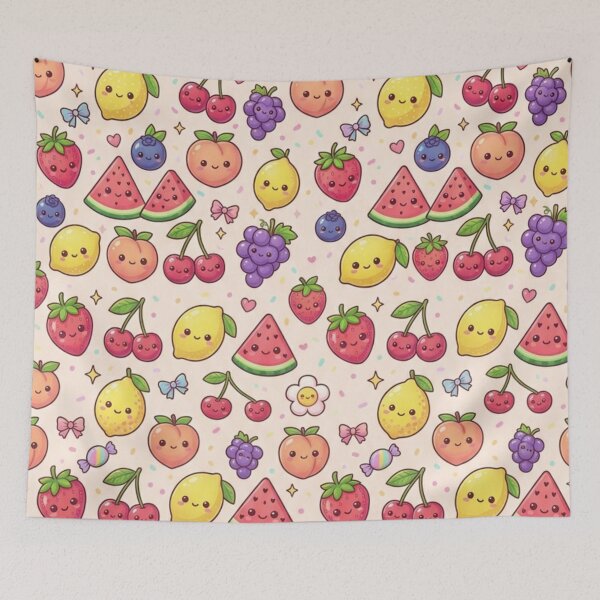 Aperçu de l'œuvre Adorable motif de fruits créée et vendue par Eart98.
