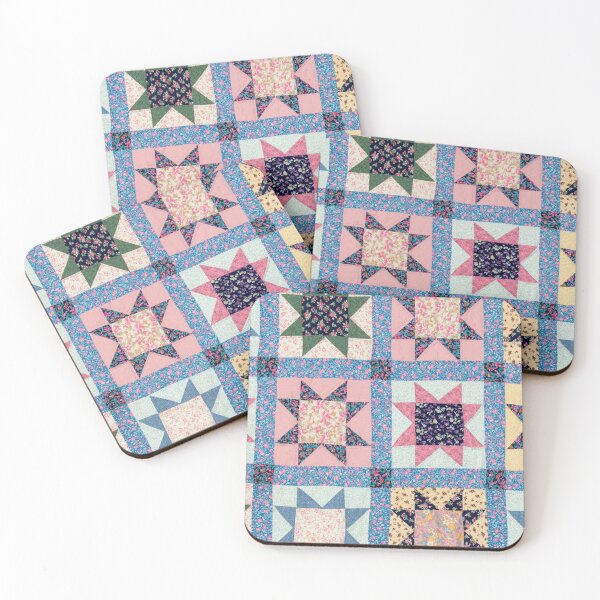 Artikelvorschau, Quilt Cottagecore entworfen und verkauft von doghouseindy.
