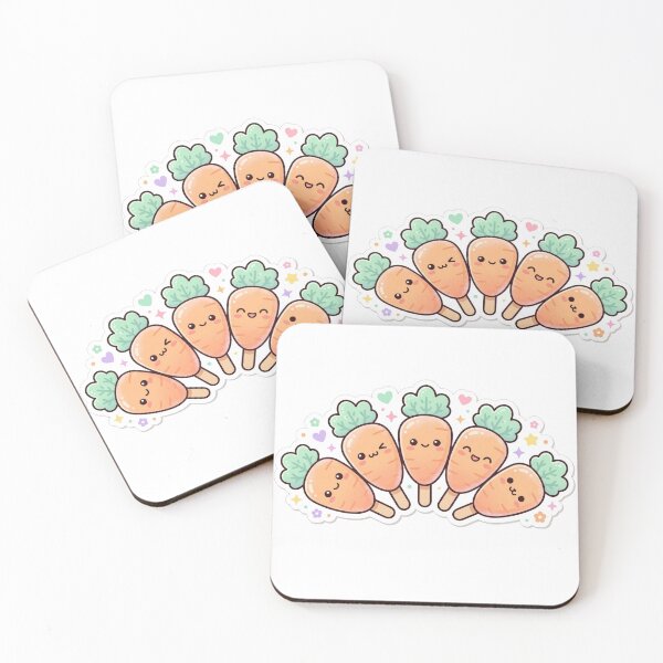 Item preview, Kawaii Carrot Popsicles  designed and sold by Eart98.