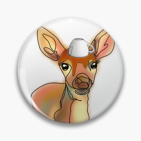 Item preview, Danielle the Deer with cup Hat – animalzinhats designed and sold by Ashley’sAnimalz.