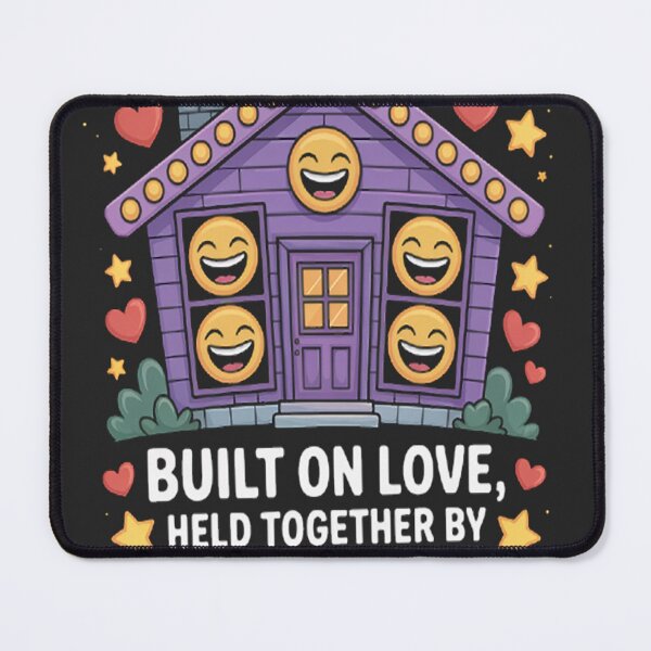 Item preview, Built on Love, Held Together by Laughter Proud Family designed and sold by LacostCarl.