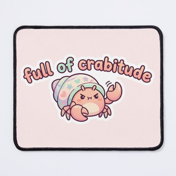 Item preview, Full of Crabitude Angry Hermit Crab designed and sold by Eart98.