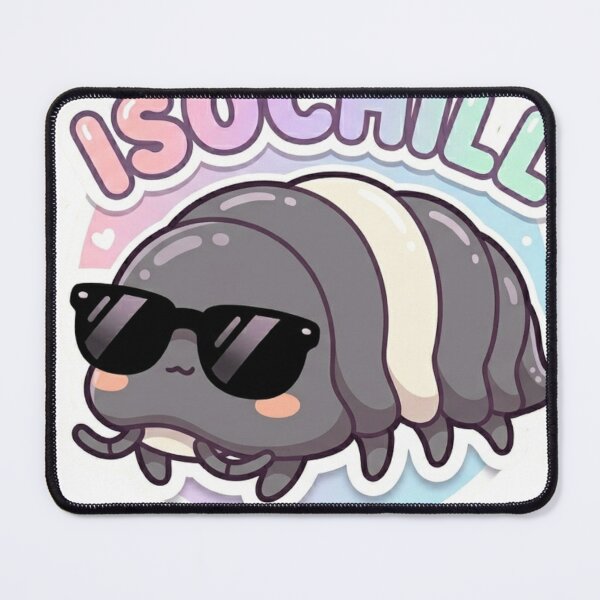 Item preview, Chill Panda King Isopod Cartoon designed and sold by Eart98.