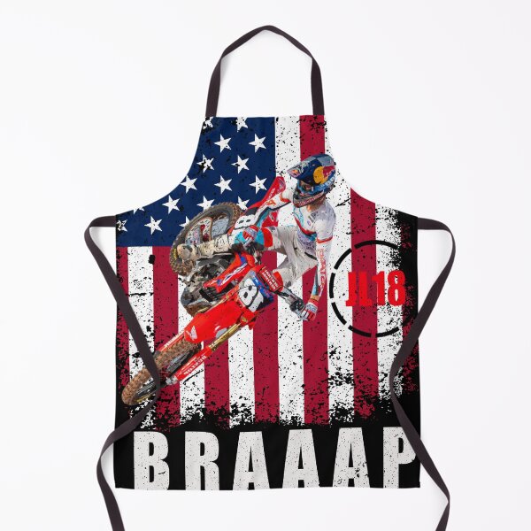 Item preview, Jett Lawrence USA Motocross Patriotic Tee designed and sold by FroggyBaBoy.