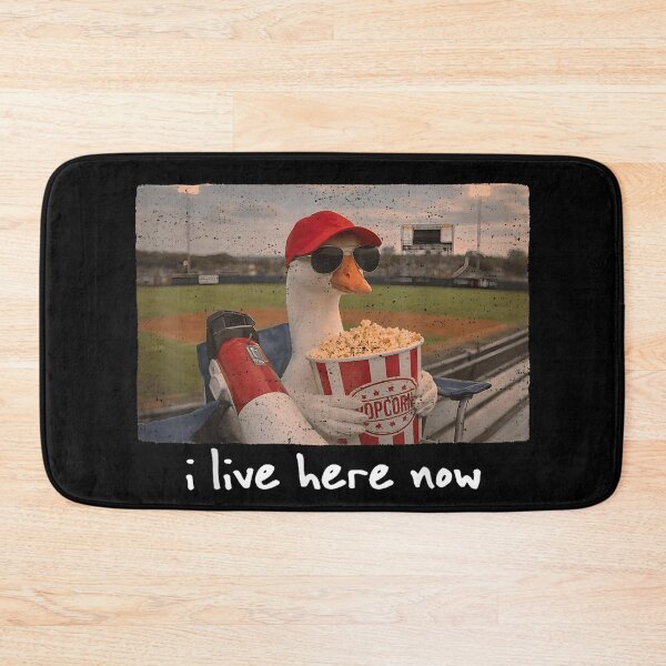 Item preview, Funny Goose Ballfield Baseball Field I Live Here Now designed and sold by Achkalona.