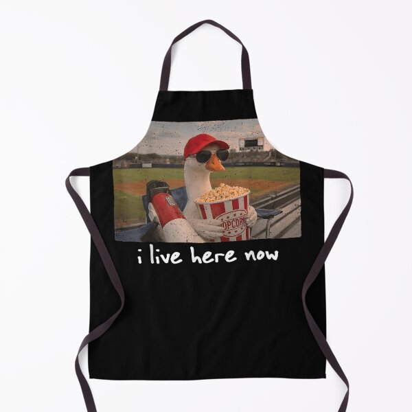 Item preview, Funny Goose Ballfield Baseball Field I Live Here Now designed and sold by Achkalona.