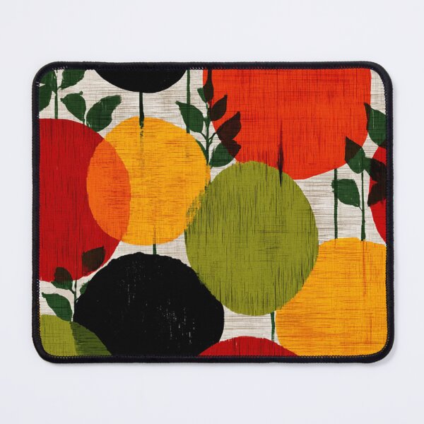 Item preview, Mid Century Modern Citrus Pattern | Retro Scandinavian Fruit Design | Bold Orange Lemon Botanical designed and sold by CraftedHome.