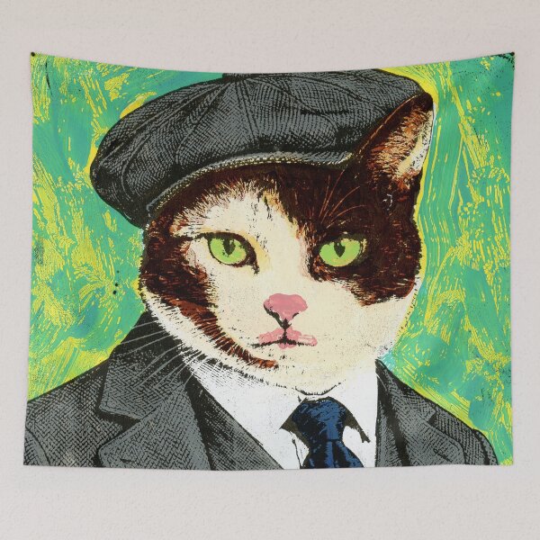 Item preview, Kitty Blinders designed and sold by ElvisSantanaArt.