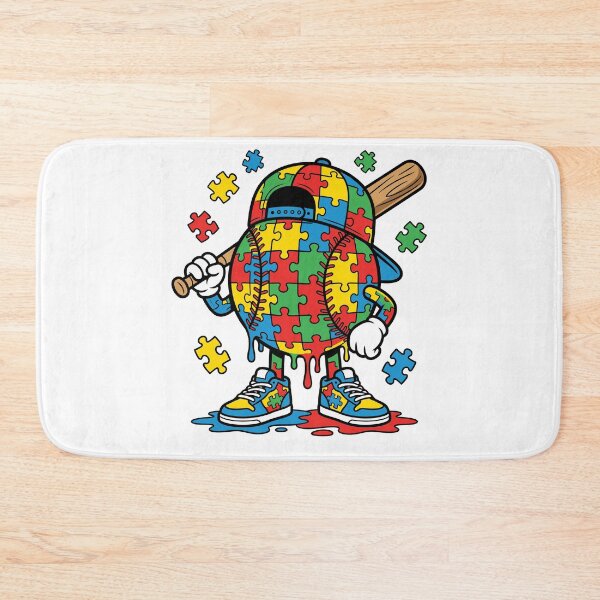Item preview, Autism Baseball Puzzle Ball for Kids designed and sold by KroghDs.
