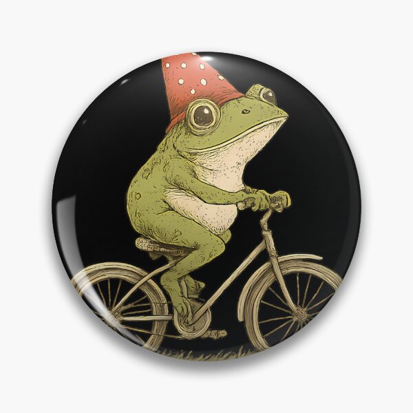 Item preview, Off To Cause A Kerfuffle Frog Funny Weirdcore Sayings Meme designed and sold by bruxdofani9.