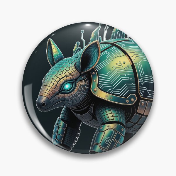 Item preview, Armadillo Cipher: Bio-Mechanics Alebrije designed and sold by BGM by AI.