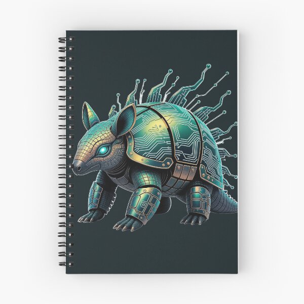 Item preview, Armadillo Cipher: Bio-Mechanics Alebrije designed and sold by BGM by AI.