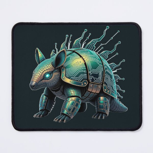 Item preview, Armadillo Cipher: Bio-Mechanics Alebrije designed and sold by BGM by AI.