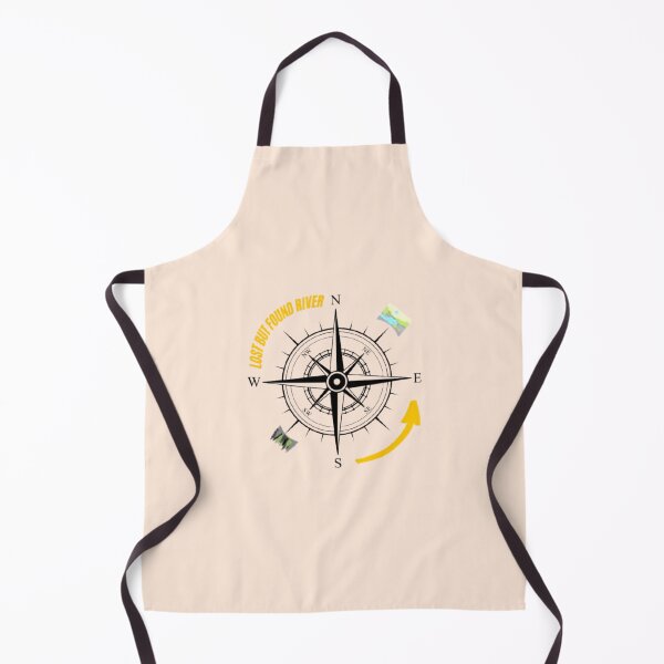 Item preview, Lost But Found River - The Urban Explorer Compass Art designed and sold by The Urban Explorer.