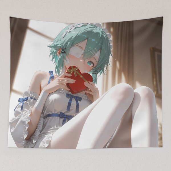 Item preview, Sinon Sword Art Online Soft Sunlight Heart Box Portrait designed and sold by TanglenRabbit.