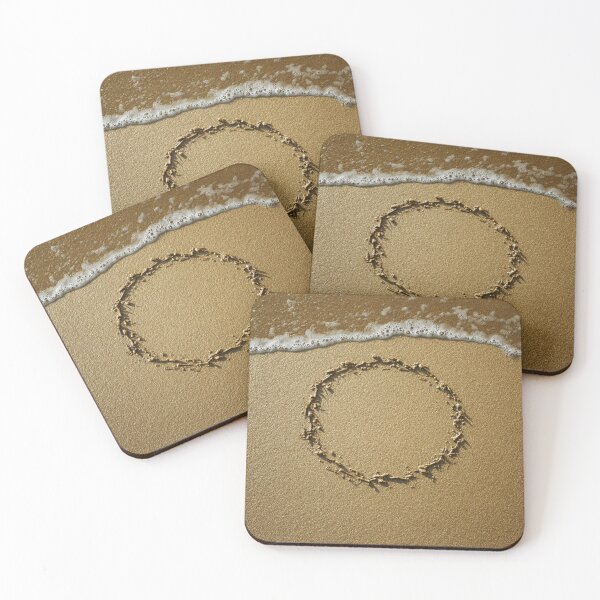 Item preview, Textured Circle Etched in Golden Sand designed and sold by chase-thewave.