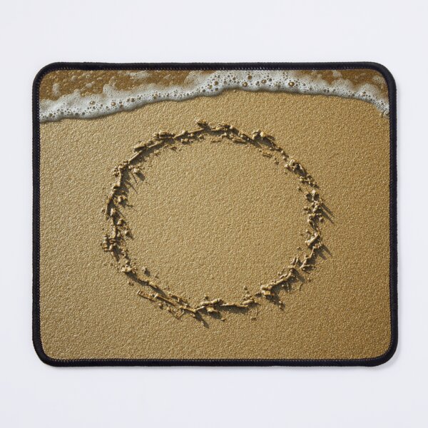 Item preview, Textured Circle Etched in Golden Sand designed and sold by chase-thewave.